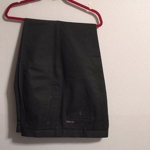 Savane cuffed pants 100% cotton Teflon stain free